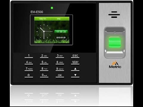 جهاز حضور موظفين EM-E500 - الصورة 2
